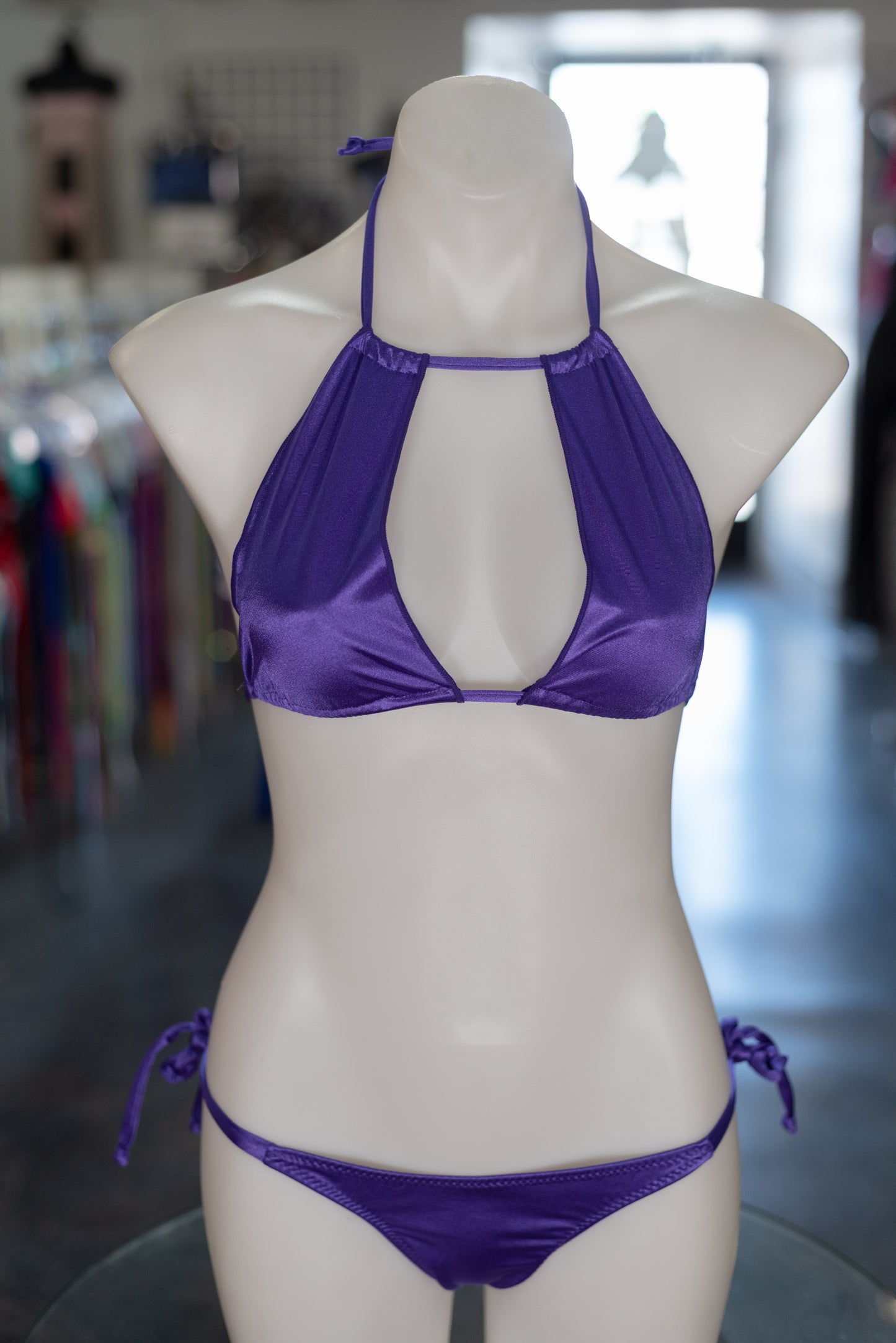 Slider Key Hole Bikini Top