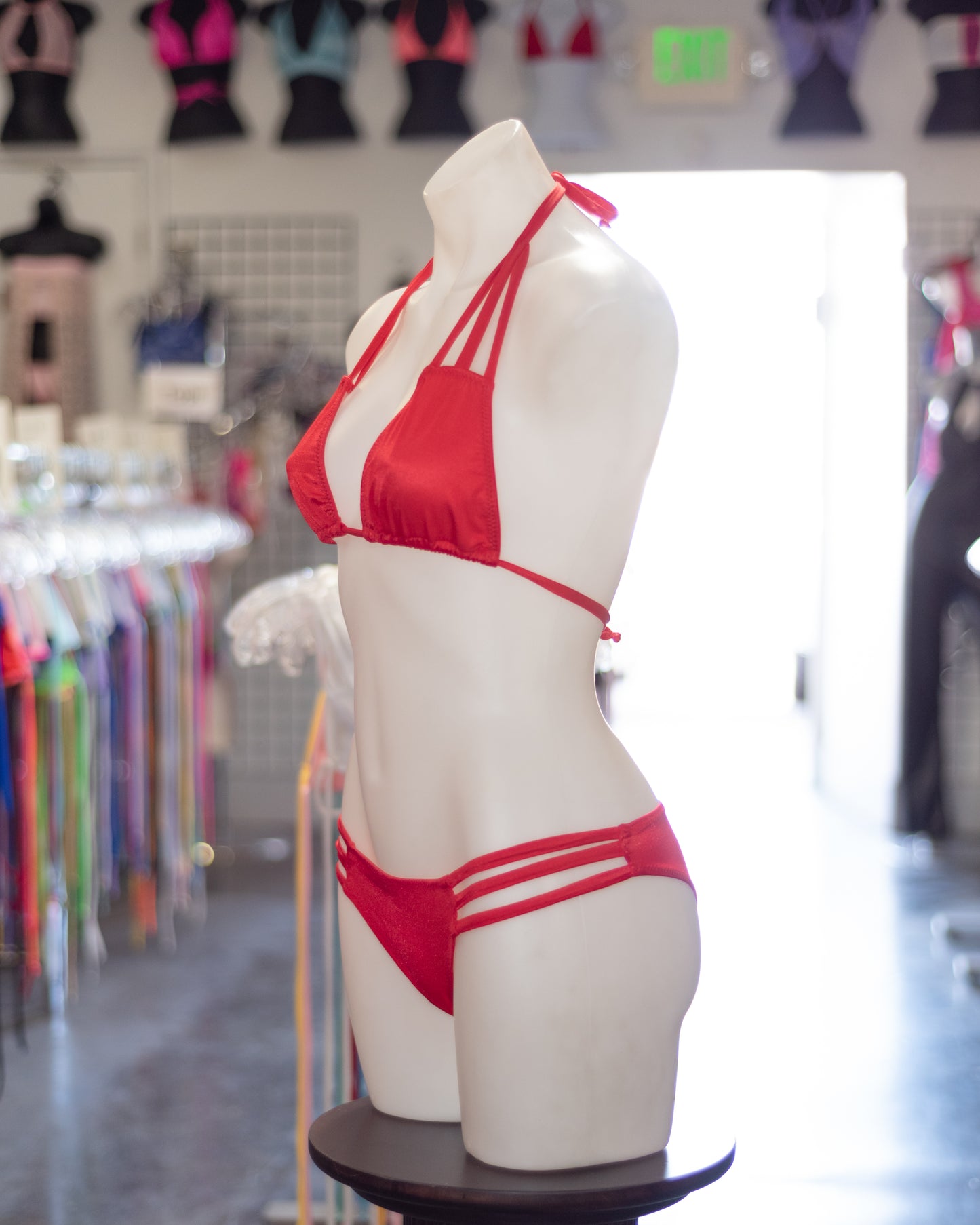 Three Strap Triangle Top